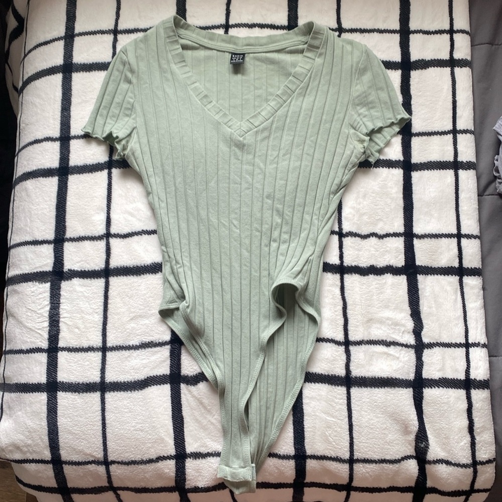 Blue/teal size S SHEIN body suit